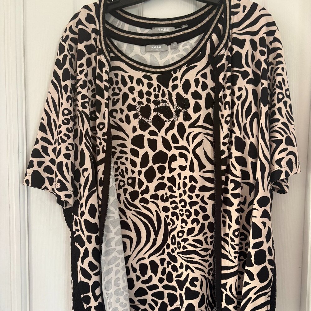 Rabe vest and Jacket size eur 44, UK 18, USA 14